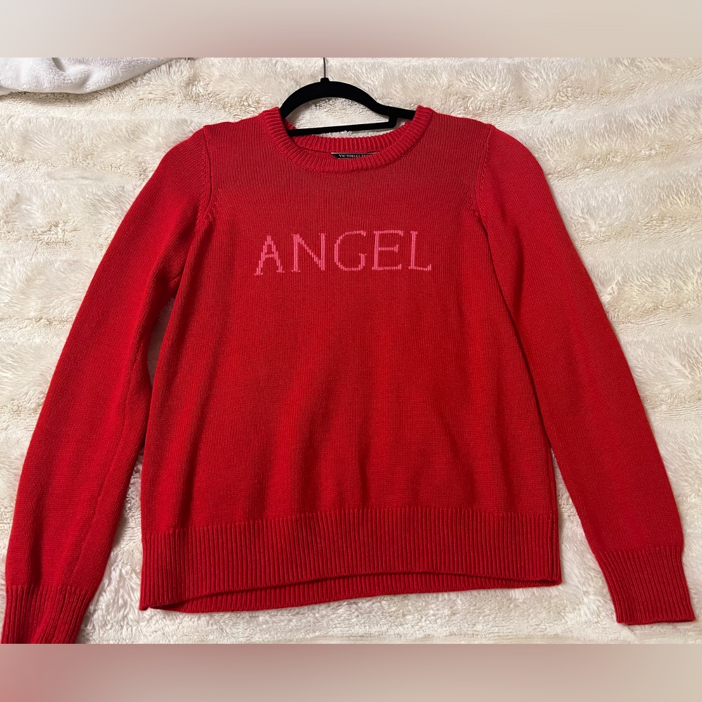 Red VS ANGEL sweater